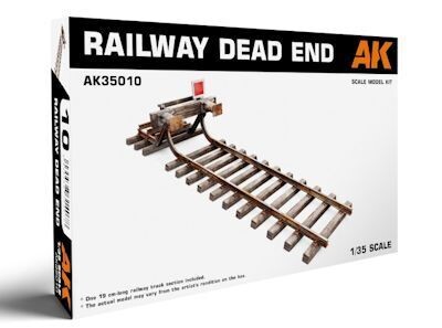 AK35010 Railway Dead End 1/35