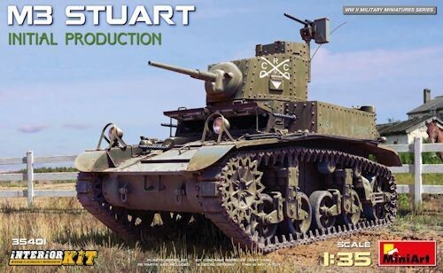 MINI35401 M3 Stuart Initial Production.  Interior kit  1/35