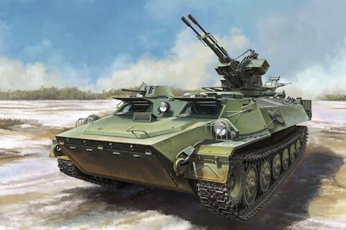 TRUM9618 MT-LB with zu-23-2 1/35