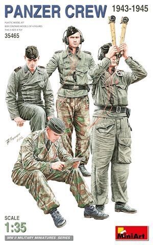 MINI35465 Panzer Crew 43-45' 1/35