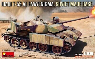 MINI37095 Iraqi T-55 AL FEW-ENIGMA Soviet made base 1/35
