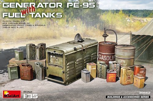 MINI35662 Generator PE-95 with Fuel Tanks 1/35