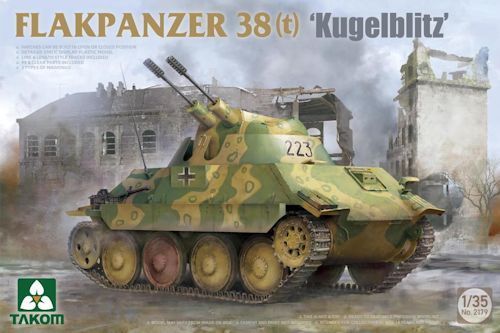 TAKOM2179  FLAKPANZER 38(t) Kugelblitz 1/35