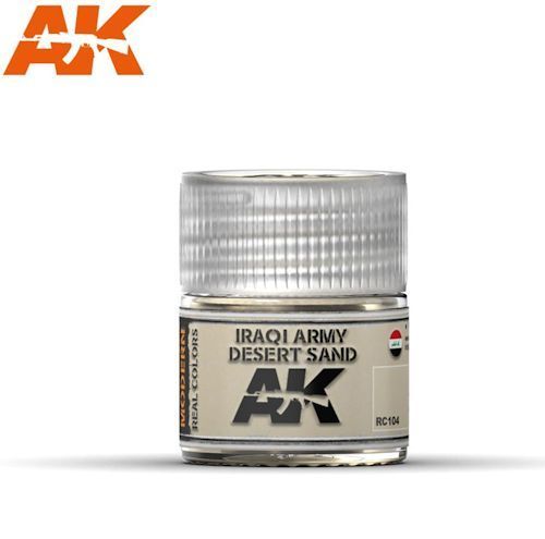 AK-RC104 Iraqi Army Desert Sand 10ml acrylic lacquer REAL COLOR