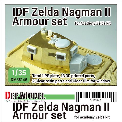 DEFDM35145 IDF M113 Zelda Nagman II Conversion set for 1/35 IDF Zelda kit . -20%.