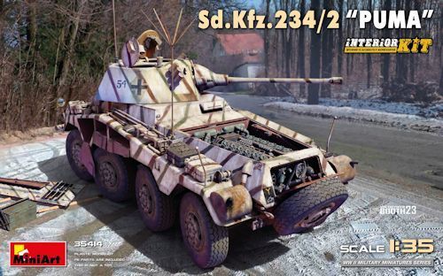MINI35414 SD.KFZ.234/2 PUMA (Full Int.) 1/35