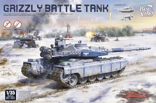 BMOBC35002 Grizzly Battle Tank POST APOCA 1/35