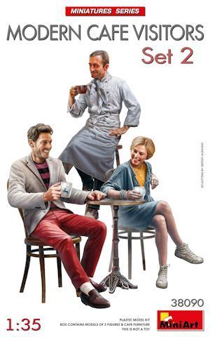 MINI38090 Modern Cafe Visitors Set 2 1/35 -30%