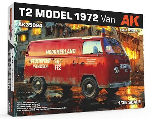 AK35024  T2 MODEL 1972 VAN 1/35