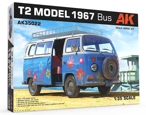 AK35022 T2 MODEL 1967 BUS 1/35