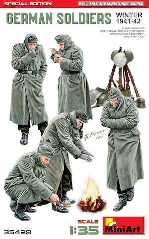 MINI35428 German Soldiers Winter '41/42 1/35