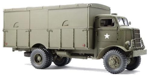 DES35136 TRACTEUR AUTOCAR U-8144 K30& K 31 CABINE FERMEE 1943/1945  1/35