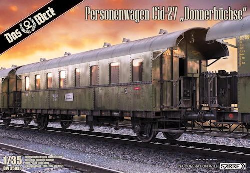 DW35033 Personenwagen Cid-27 „Donnerbüchse“ WAGON 1/35