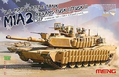 MENGTS35026 M1A2 SEP ABRAMS TUSK I/ TUSK II  1/35