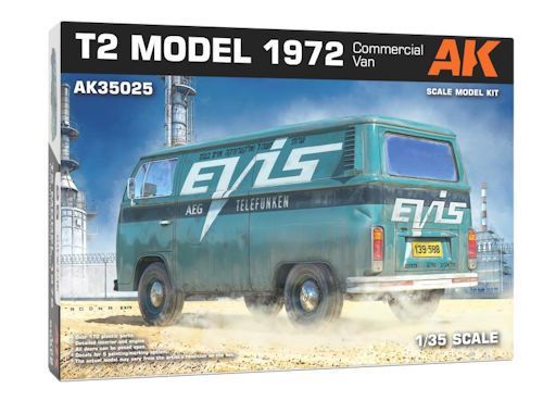 AK35025 T2 MODEL 1972 Commercial Van 1/35