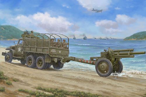 ILK63567  CCKW-352 Machine Gun Turret Version and M2A1 105MM Howitzer 1/35