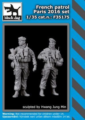 BLDF35175 FRENCH PATROL PARIS 2016 1/35