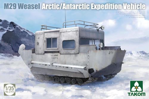 TAKOM2193 M29 Weasel Arctic/Antarctic Expedition Vehicle 1/35