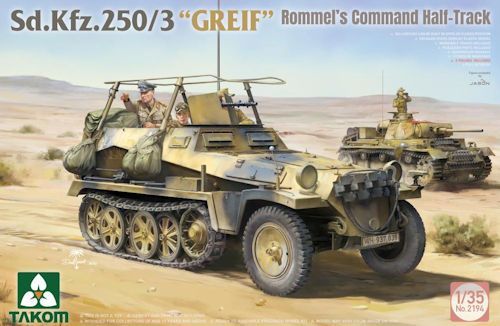 TAKOM2194 Sd.Kfz.250/3 "GREIF" Rommel's Command Half-Track 1/35