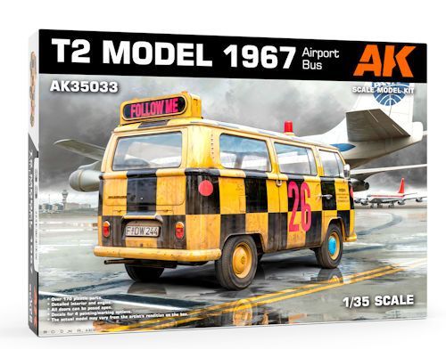 AK35033 T2 MODEL 1967 AIRPORT BUS 1/35