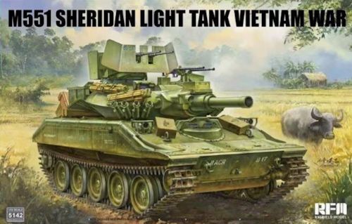 RFM5142 M551 Sheridan Light Tank " Vietnam War  1/35