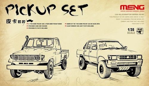 MENGVS35007 PICKUP SET  1/35