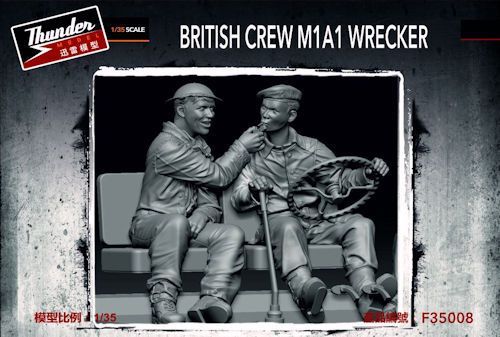 THMF35008 British Crew M1A1 Wrecker 1/35