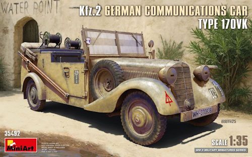 MINI35492 Kfz.2 German Comm. Car 170VK 1/35