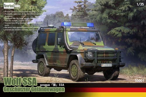 NVL55001 Wolf SSA - Geschützter Geländewagen 1/35