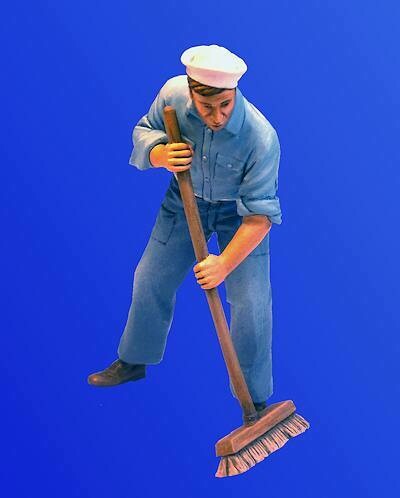 UM102 US NAVY SAILOR SWEEPING N°3
