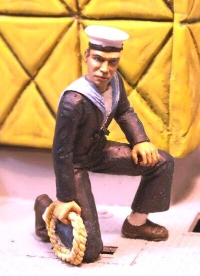 UM009 BRITISH LCM SAILOR N° 1  1-35