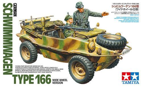 TAM35393 Schwimmwagen Type 166 wide wheel version  1/35