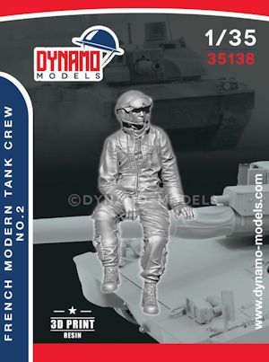 DYM35138 French Modern Tank Crew No.2 1/35