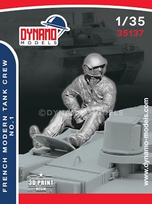 DYM35137 French Modern Tank Crew No.1 1/35
