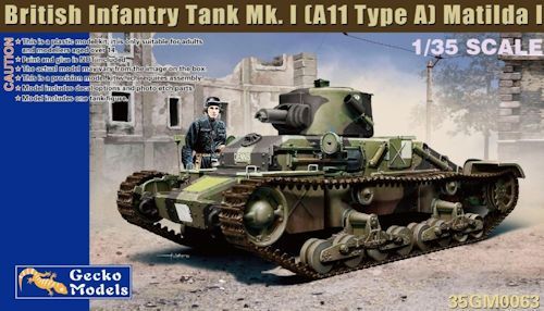 GM35063 British Infantry Tank Mk. I (A11 Type I) Matilda I  1/35