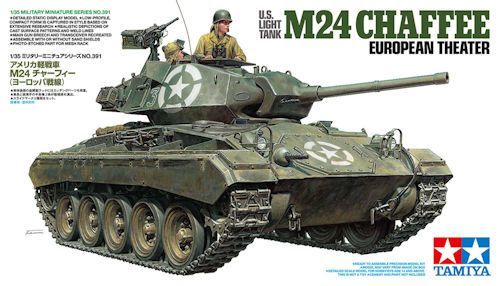 TAM35391 M24 CHAFFEE US LIGHT TANK 1/35