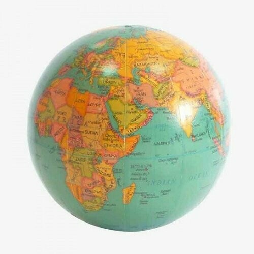 Globo Terráqueo Juan de la Cosa (Azul 10 cm)