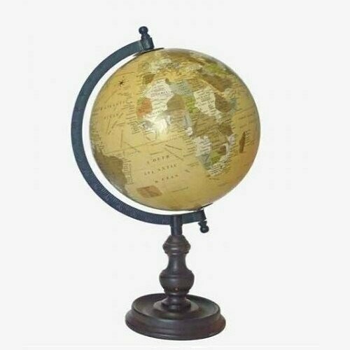 Globo Terráqueo Juan de la Cosa (Beige 20 cm)