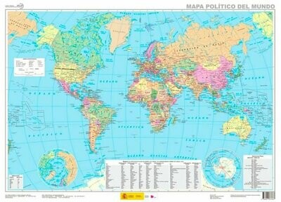 Mapa político mundo