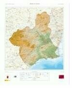 Mapa en Relieve Murcia