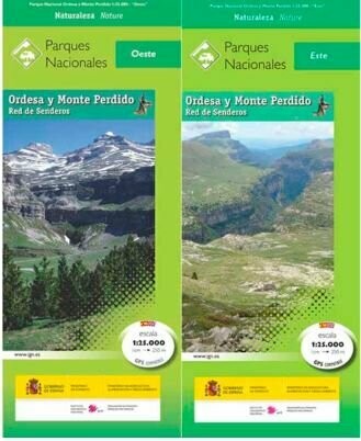 Mapa Parque Nacional de Ordesa y Monte Perdido