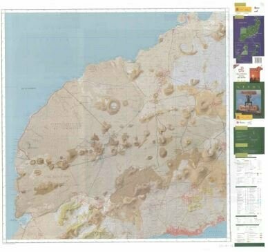 Mapa-Guia Parque Nacional de Timanfaya
