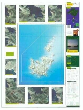 Mapa Parque Nacional Marítimo-Terrestre del Archipiélago de Cabrera