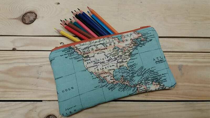 Estuche cremallera