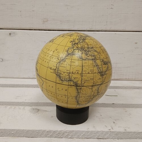 Globo Terráqueo Juan de la Cosa (Amarillo 13 cm)