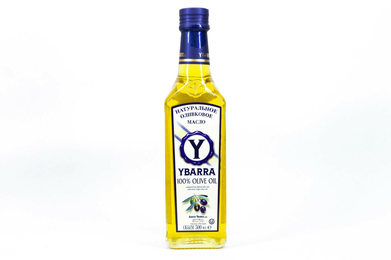 Масло оливковое рафинированное Ybarra, 500мл