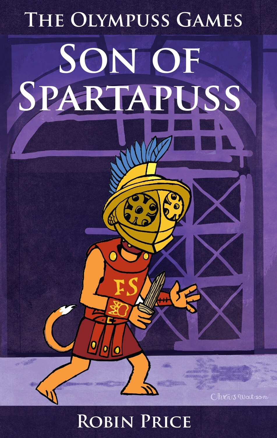 Son of Spartapuss (book for 6-8 years old) and poster map of The Feline Empire