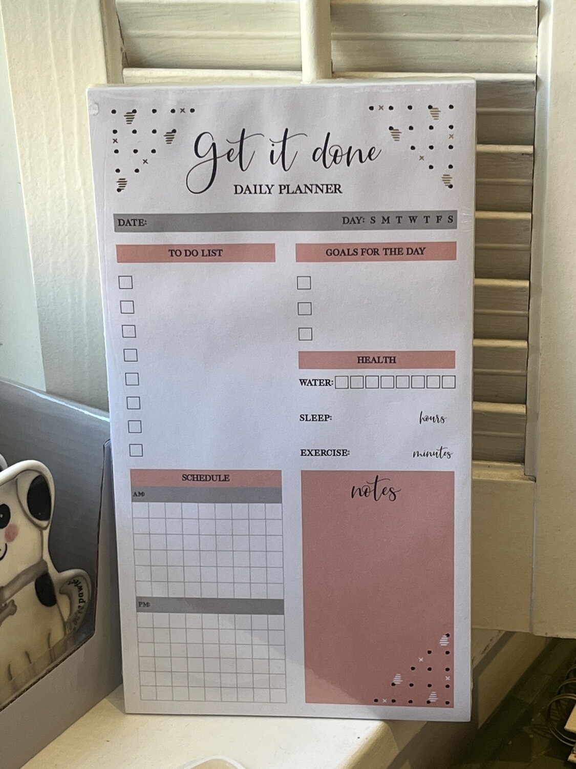 P&amp;L- Lg. Notepad Get it Done