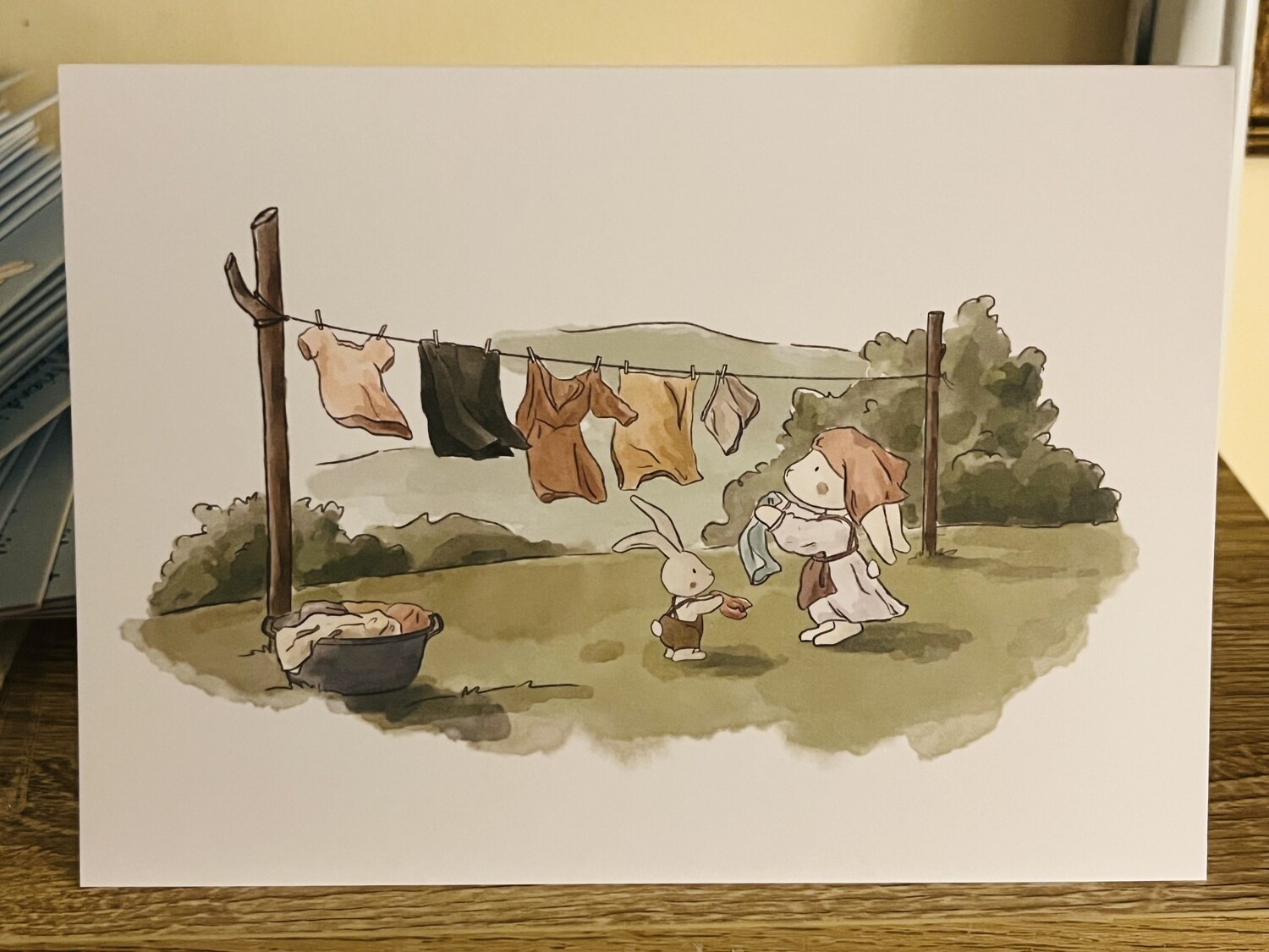 Laundry Day Card