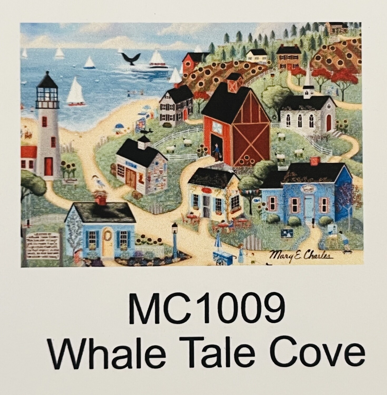 Whale Tale Cove Card
